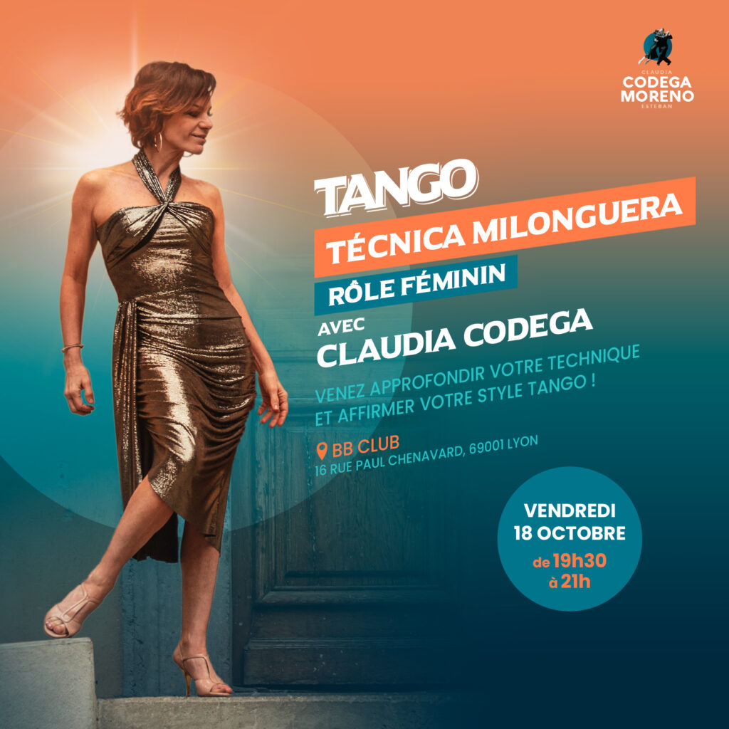 Claudia Codega Esteban Moreno Tango Argentin Lyon