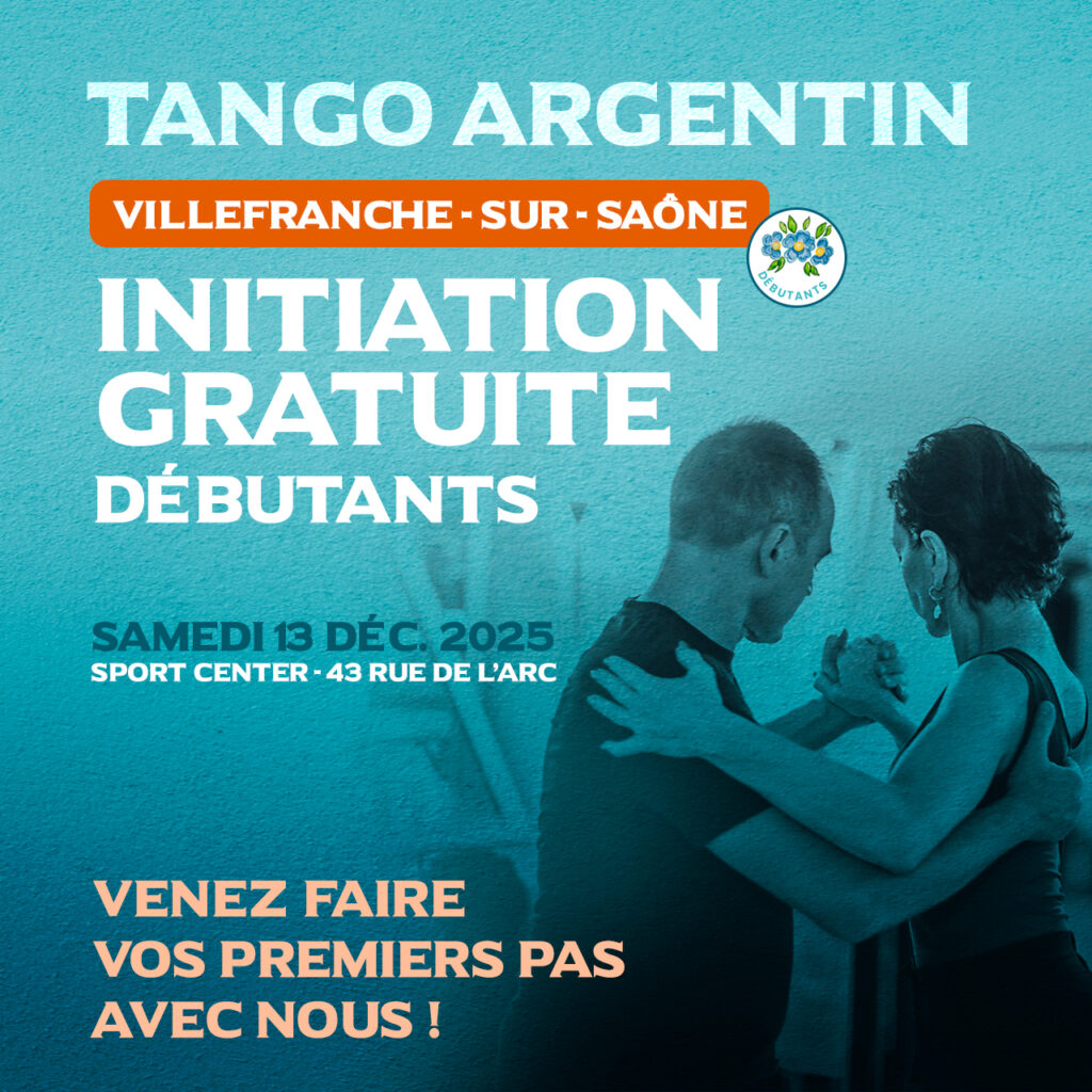Claudia Codega Esteban Moreno Tango Argentin Initiation gratuite Villefranche-sur-Saône